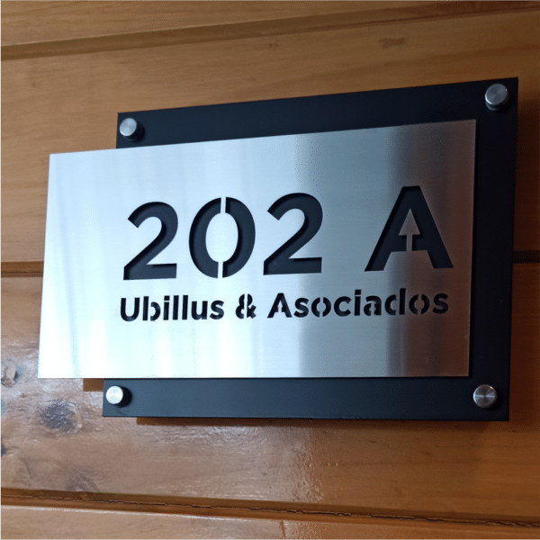Placa de direccion